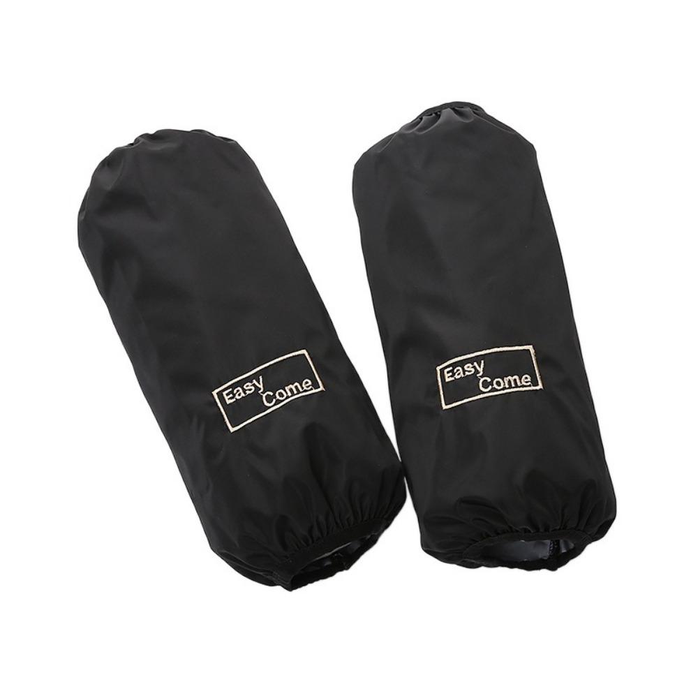 Embroidered Long Waterproof Oversleeves Against Dirt Dishwashing Cleaning Sleeves Men's