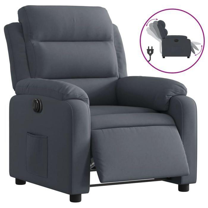 VidaXL Electric Recliner, Relaxation Chair with Backrest, Seat with Armrests, Living Room TV Armchair, 3205071