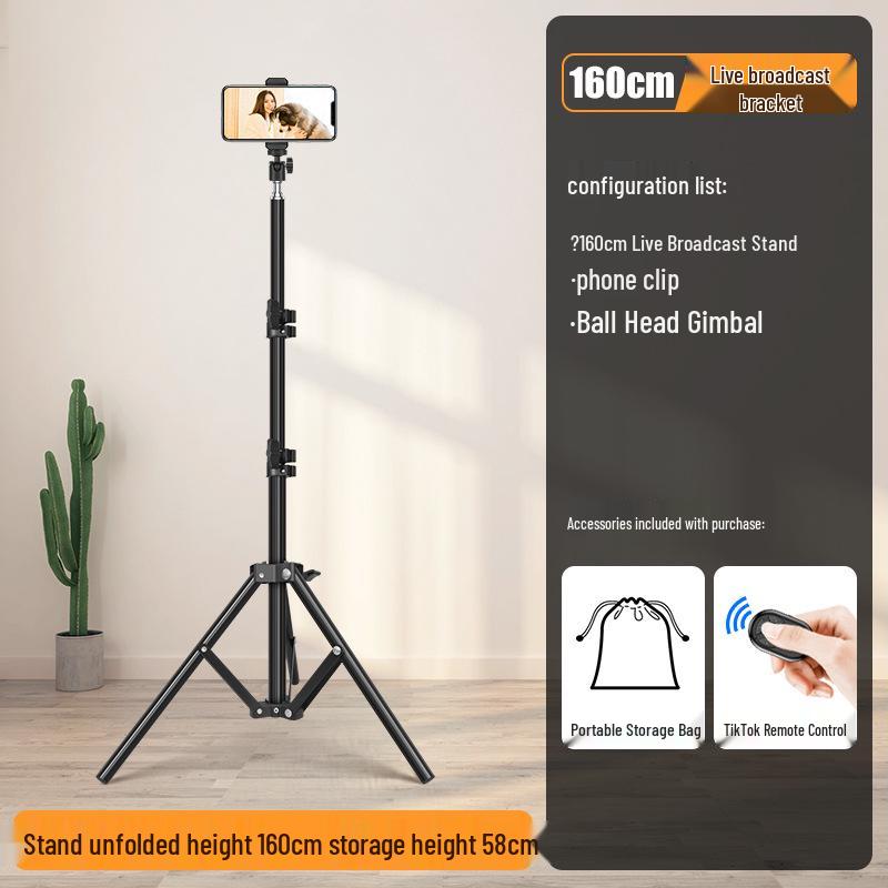 360° Rotating Selfie Stick Tripod for Mobile Vlogging & Photography