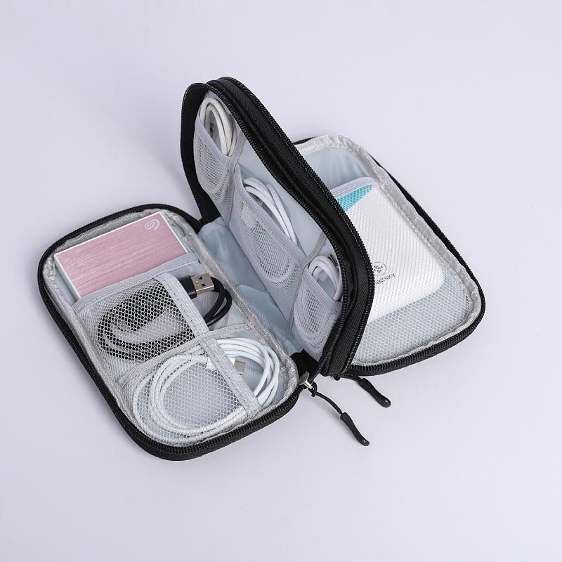 Waterproof Multi-functional Storage Bag for Cables, Earphones, Hard Drives, and Power Banks