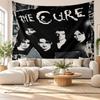 The Cure Wall Tapestry, Soft Fabric Wall Hanging, Decorative Backdrop For Bedroom Home Wall Art