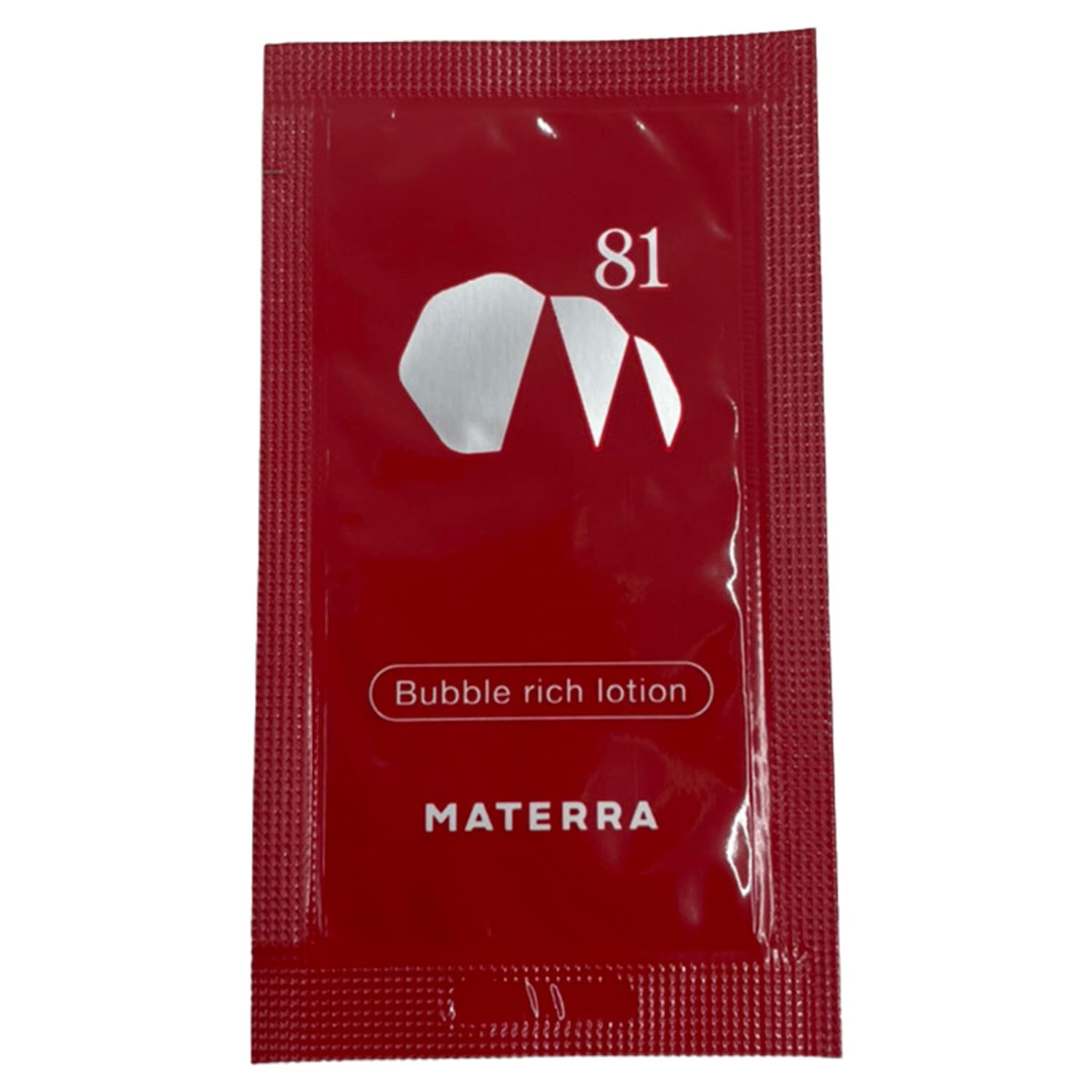 

MATERRA Насыщенный лосьон-пузырьки Образец 1 лист