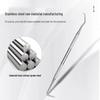 Dentist Tools Set: Stainless Steel Double-Ended Probe, Mouth Mirror, and Teeth Cleaning Kit