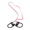 Bluetooth 5.0 Sports Headphones Multifunction Noise Cancelling HiFi Stereo Sound Wireless Running Headphones Red