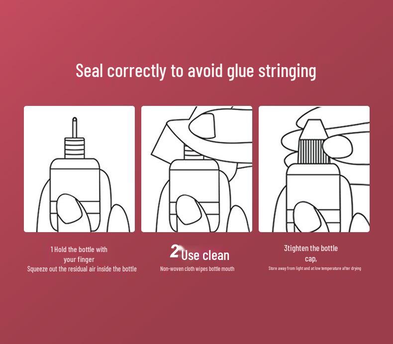 IB Expert Wimpernkleber 5g - 1 Sekunde Trocknungszeit für professionelle Wimpernverlängerungen