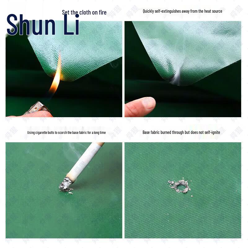 Heavy-Duty Flame Retardant Waterproof Tarpaulin