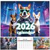 Dog Calendar Collection 12 Month Wall Desk Calendar