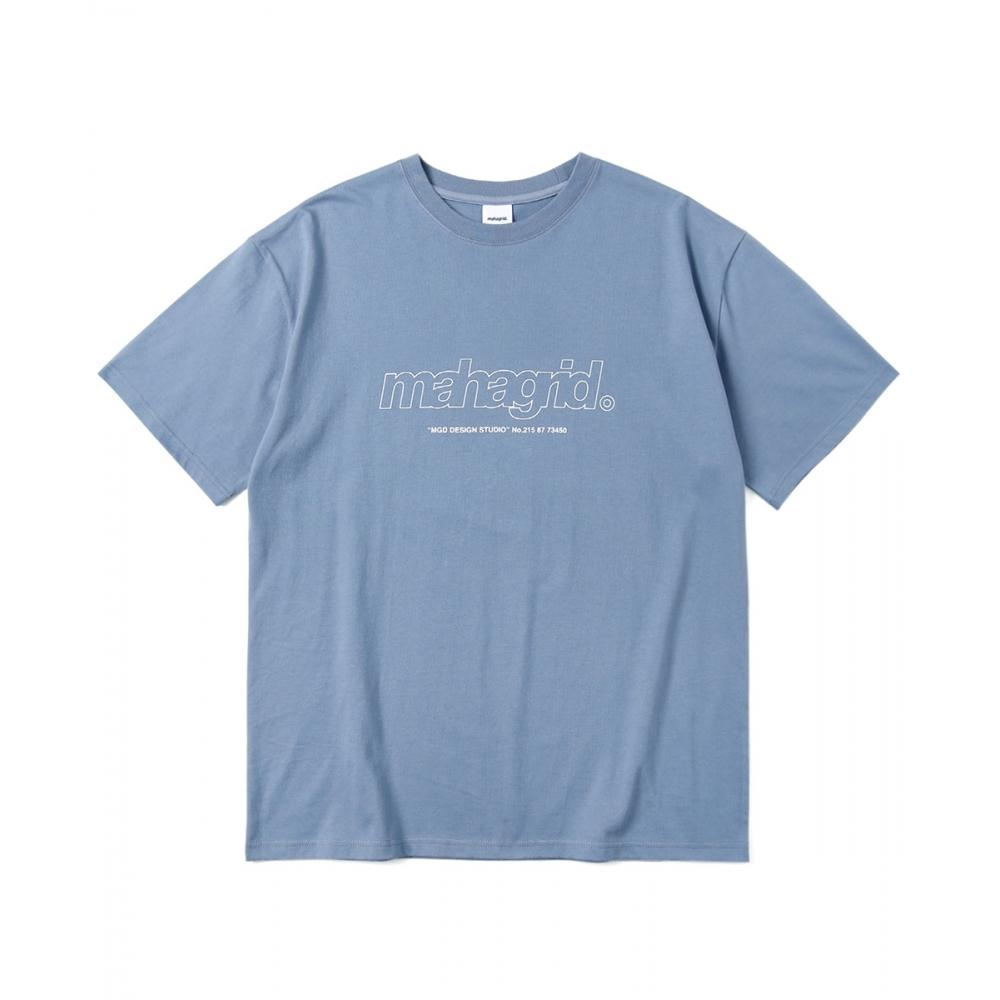 

MAHAGRID THIRD LOGO TEE LIGHT BLUEMG2CMMT508A