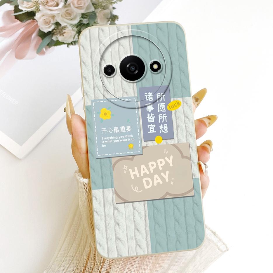 Für Xiaomi Redmi A3 A4 Hülle Redmi A3x Niedliches Kaninchen Cartoon Cover Weiche TPU Handyhülle Für Xiaomi Redmi A3 Pro RedmiA3 RedmiA4 Taschen