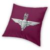 Parachute Regiment Cap Badge Square Pillowcase Polyester Linen Velvet Pattern Zip Decor Pillow Case Home Cushion Cover