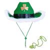 Festival Hat for . Patrick's Day Celebration Denims and Plastic Offering Portable Comfort and Individualized Style