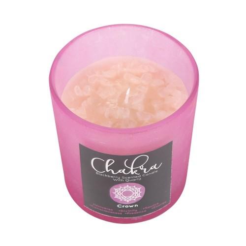 Algo especial vela perfumada Blackberry Crown Chakra One Size cor-de-rosa