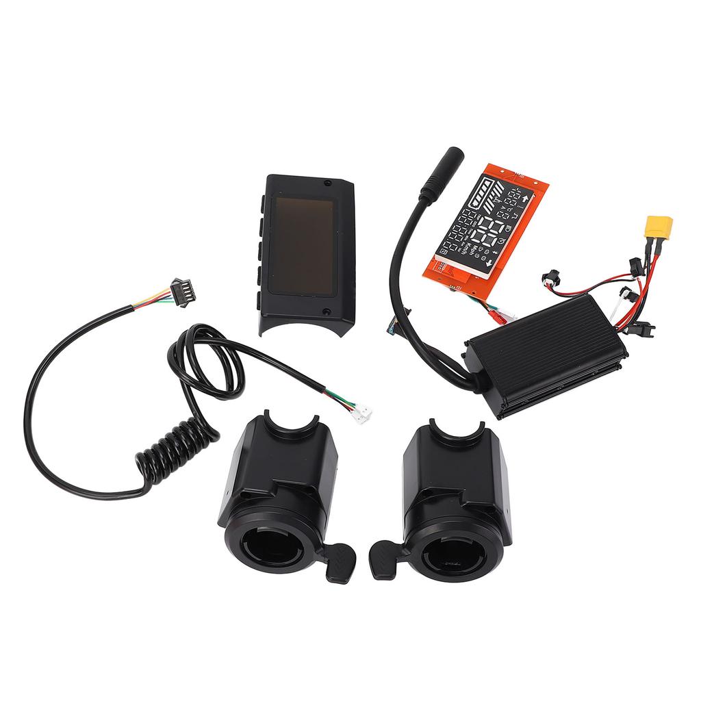 Sada ovladače elektrické koloběžky 36V 350W Ovladač motoru Panel měřiče displeje Díly pro