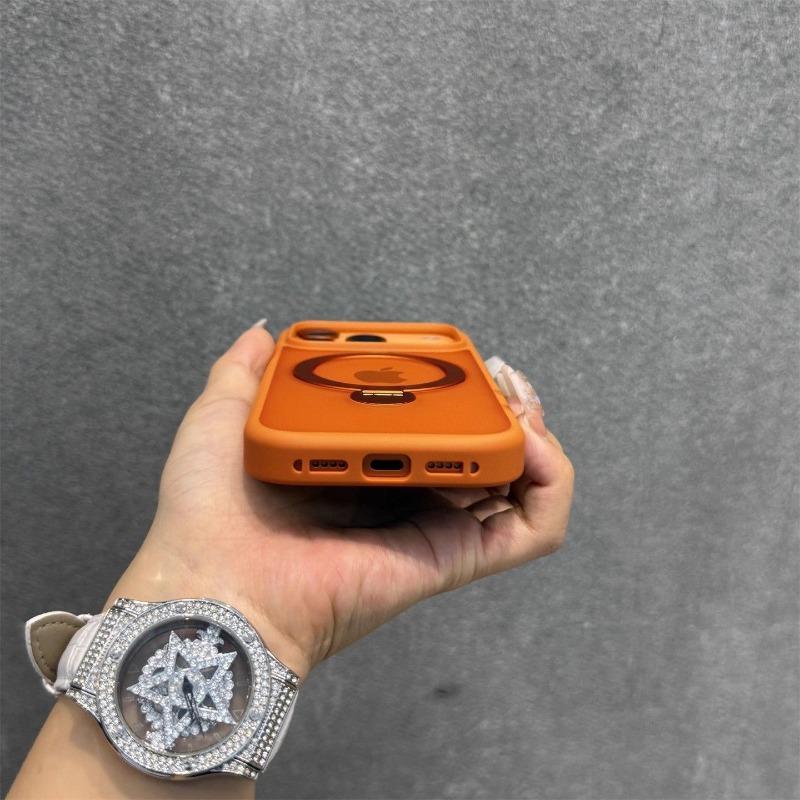 Magnetic Ring Bracket Camera Protection Case For iPhone 17 Air 16 15 14 Plus 13 12 11 Pro Max For Magsafe Wireless Charge Cover