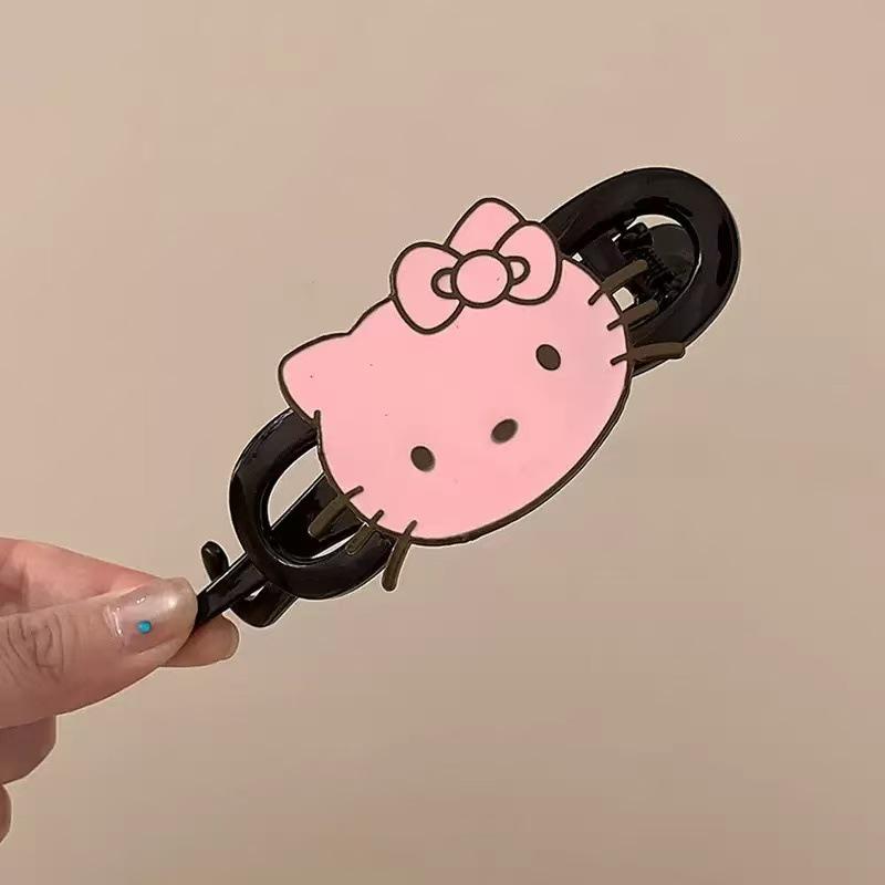 Versatile Cute Cat Cartoon Hair Clip for Ponytails and Buns