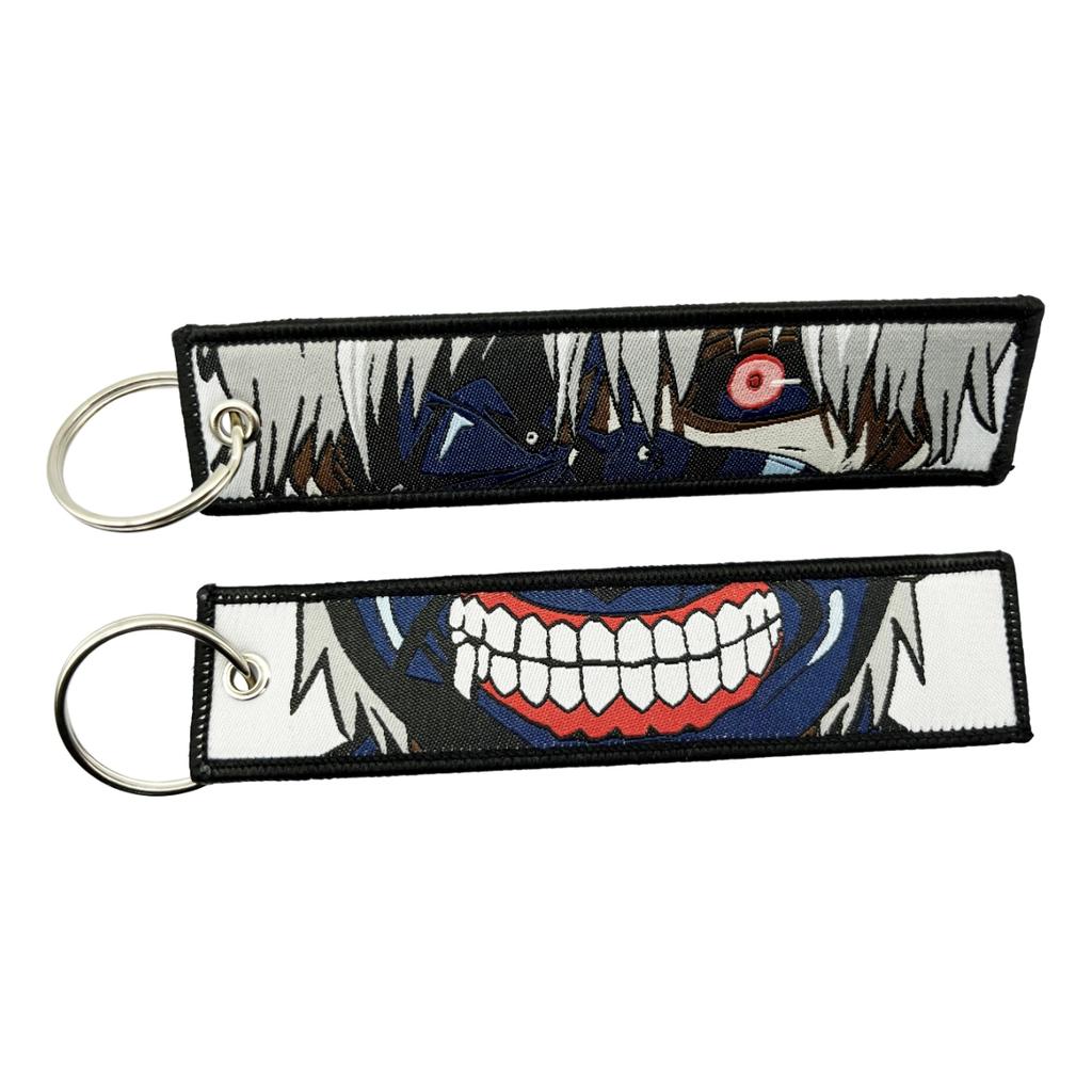 Anime Schloss Schlüsselanhänger Fan Geschenke Jet Tags Stickerei Schlüsselanhänger Niedlicher Auto Anhänger Schlüsselanhänger Schmuckstück Tasche Geldbörse Anhänger Zubehör Geschenke
