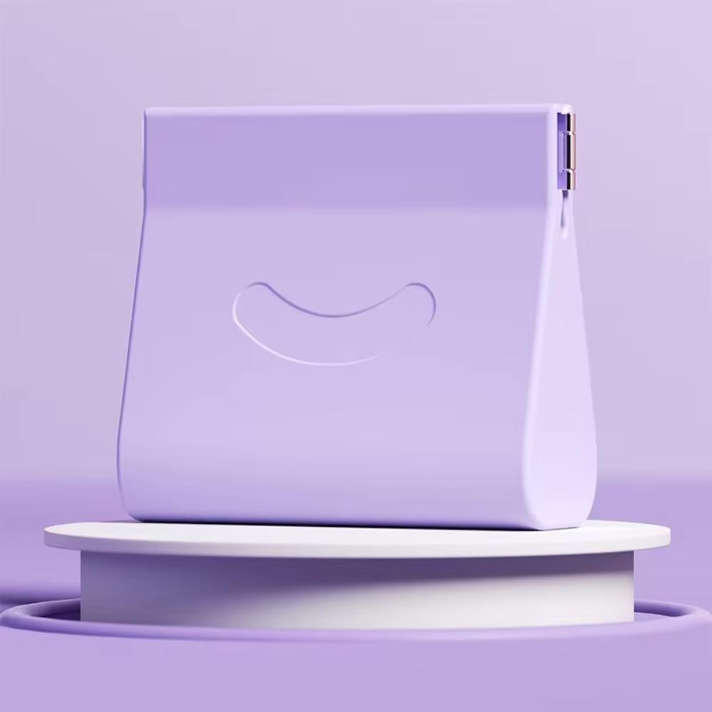Portable Silicone False Teeth Protective Case Anti-fall Lightweight Denture Tray Box Vent Holes Storage Case Braces Storage