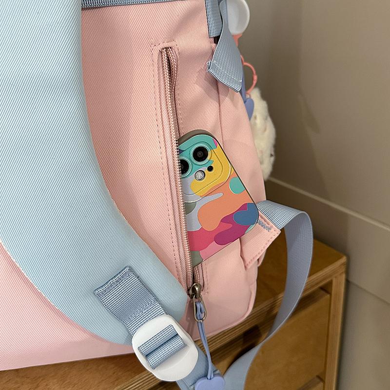 Sac à dos pour femmes léger cartable d'étudiant de lycée