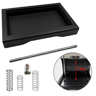Niedrige Abtropfschale für Gaggia Classic Pro Inklusive 6 Bar 9 Bar und 12 Bar OPV Niedrige Abtropfschale Kaffeemaschine Niedriger Abwasserbehälter