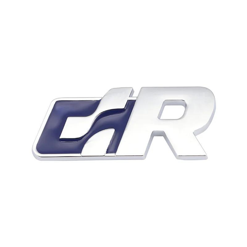 2026 Hot Sticker Car sticker Front Hood Grill SR 32 Emblem Auto Grille Badge for Volkswagen R Racing VW Sagitar Passat Golf Tigu