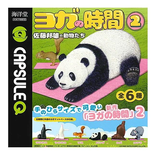 

Капсула Q Кунио Животные Время Йоги 2 Набор Капсульных Игрушек Гача Сато [Полный 6]