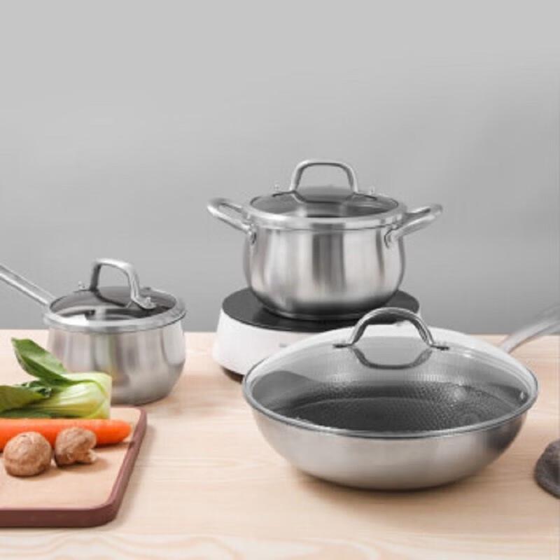 Kombach Platinum Series Stainless Steel Cookware Set