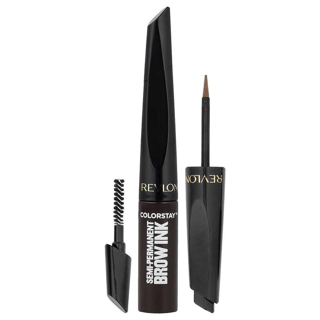 Revlon, ColorStay™, Semi-Permanent Brow Ink™, 355 Dark Brown Ink, 2.8 ml (0.09 fl oz)