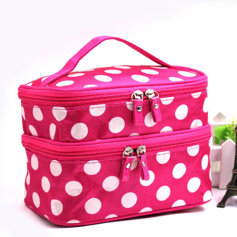 Bag Double Makeup Large Capacity Toiletries Storage Bags Tote Fashion Handbag