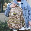 Schoolbag New Outdoor Backpack Casual Fashion Men's Backpack Large Capacity Middle School Student School Bag Camouflage Travel Bag
