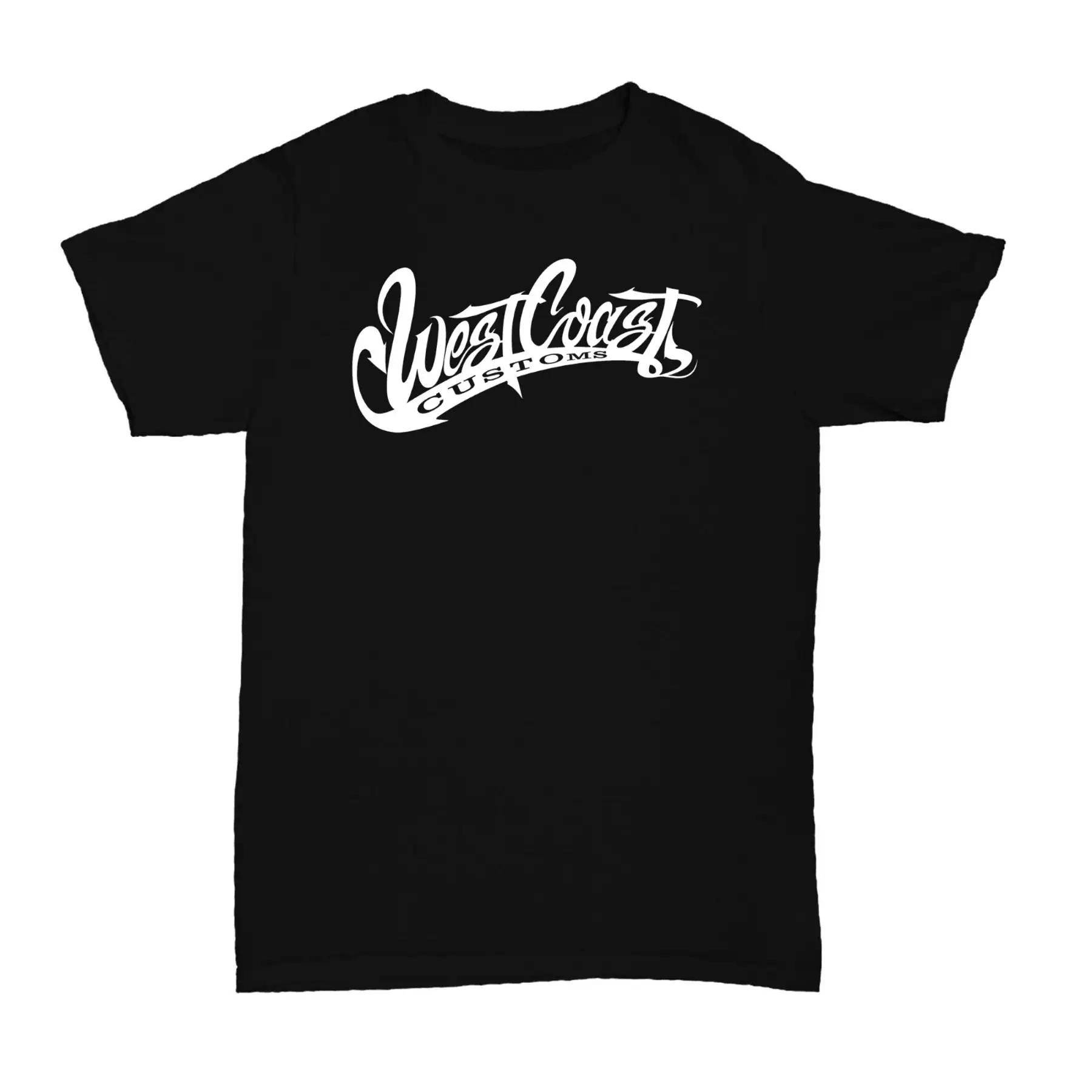 

WEST COAST CUSTOMS T SHIRT - Men s Summer Cotton Graphic Tee S разноцветный