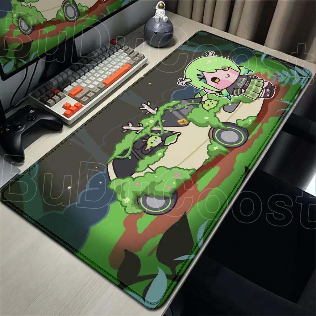 Hololive Ceres Fauna Laptop Keyboard Mats HD Printing Computer Anime Extended Table Carpet Gamer Mouse Pad PC Rubber Accessories