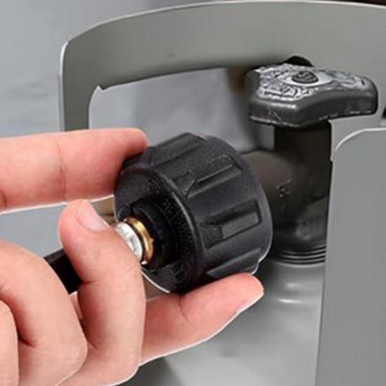 6/12FT Propane Fuel Adapter Hose with Filter for Buddy Heater QCC1/Type1 Adapter Connect 20-45 Lb Propane