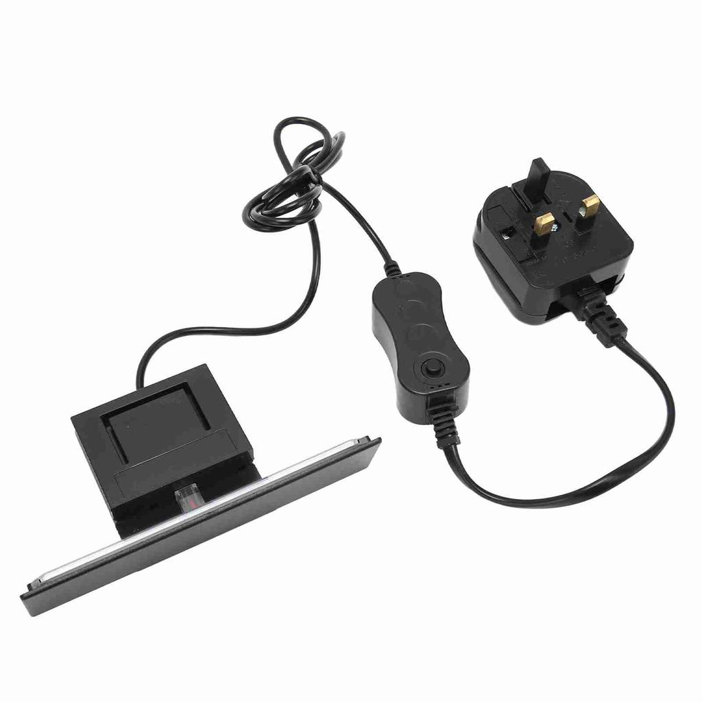Aquarium Clip On LED Light Mini Super Bright White Light Fish Tank Clip Lamp for Aquatic Plants Fish Keeping UK Plug