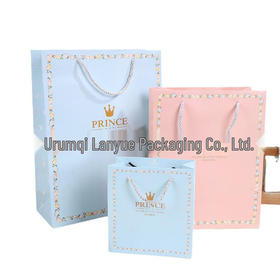 High-End Cross-Border Crown Jewelry Kids' Birthday Gift Bag