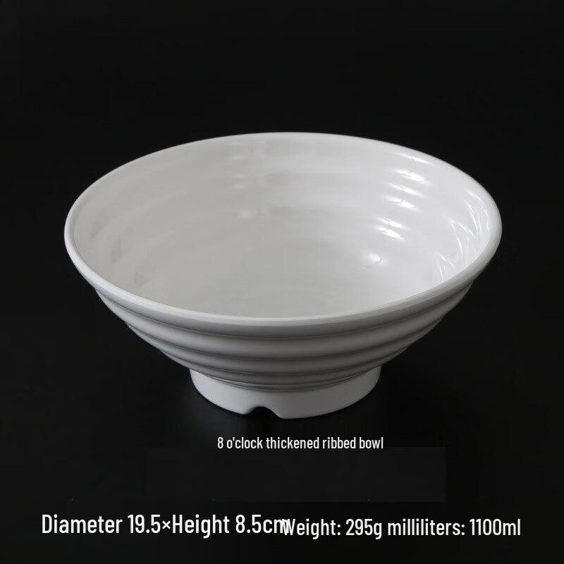 8-inch Thickened Melamine Ramen Bowl