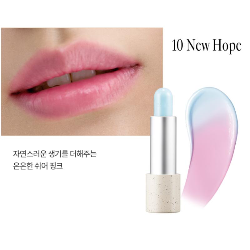 Sensual Vegan Lip Balm 10 New Hope - Transparent Sheer Pink Glow for Natural Vitality