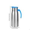 Water Jug with Lid BroadMouth Stainless Steel Pitcher Sleek for Hosts, Dining
