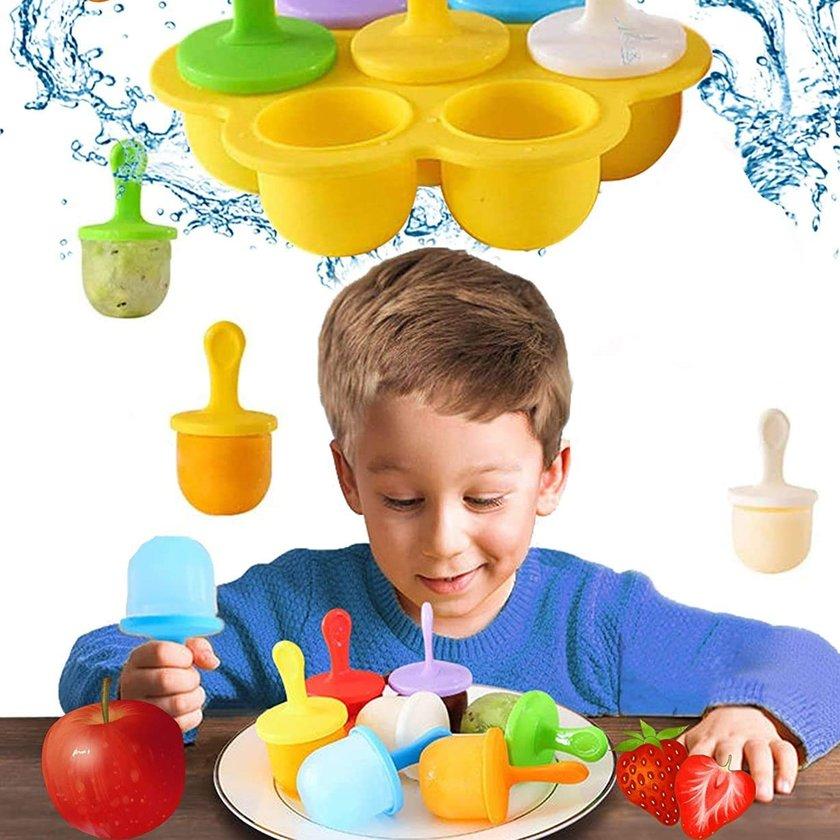 Buy Dessert Life Ice Cream Molds Ilicone Mini Popsicle Ice Molds 7