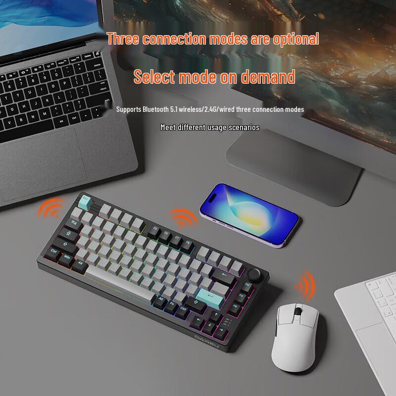 DAREU EK75 Tri-Mode Mechanical Keyboard