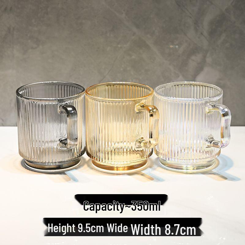 KaYou Luxus-Zahnbürsten- & Mundspülbecher-Set – Eleganter Glasständer & Paarfreundliches Design.