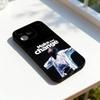 Michael Singer J-Jackson Cool Phone Case Silicone Black Soft For iPhone 17,16,15,14,13,12,11,Pro,Max,Plus,E,SE4,Air,Mini