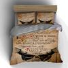 Handwritten text design. Bedding, Duvet cover sets, Duvet covers, Pillowcases, Birthday gifts (1 * Duvet Cover 2 * Pillowcases, without duvet insert)