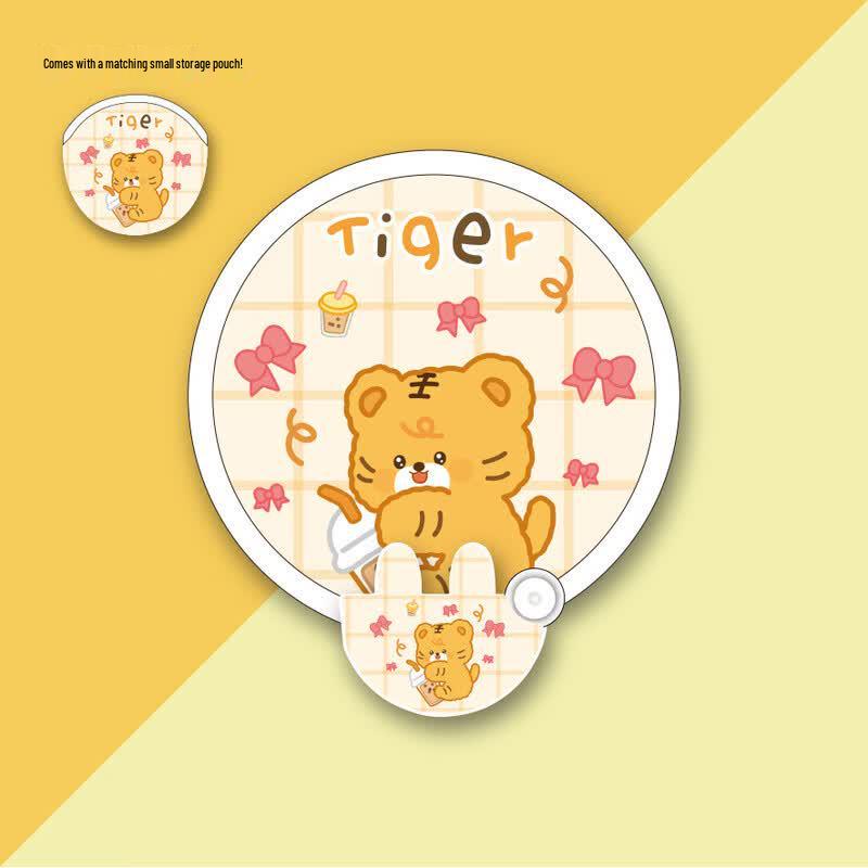 Chunhe Cartoon Foldable Hand Fan & Flying Disc