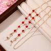 Colorful Crystal Eyeglass Chain – Non-slip Lanyard for Women, Fashionable European and American Style