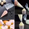 100Pcs Disposable Piping Bags Thickened Pastry Decorating Bags Cake Icing Frosting Bags Baking Tools Kitchen Accessories