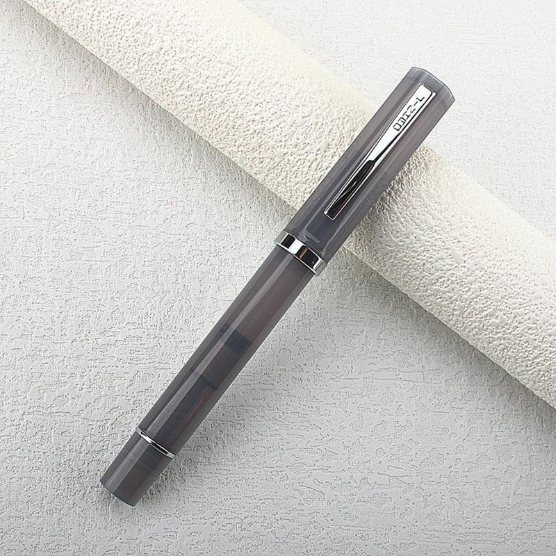 58D Fountain Pen 6 Colors F EF Nib Ink Pen Writing Calligraphy Pen School Office Supplies Stationery PK MAJOHN HONGDIAN