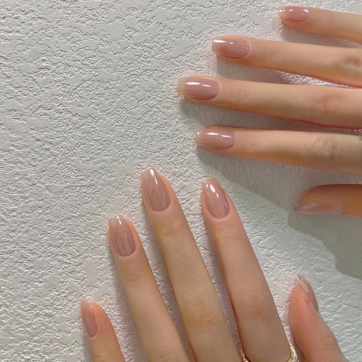 

Трендовые нюдовые ледяные прозрачные накладки для ногтей: Нежный, Снимаемый, Продвинутый Отбеливающий Маникюр