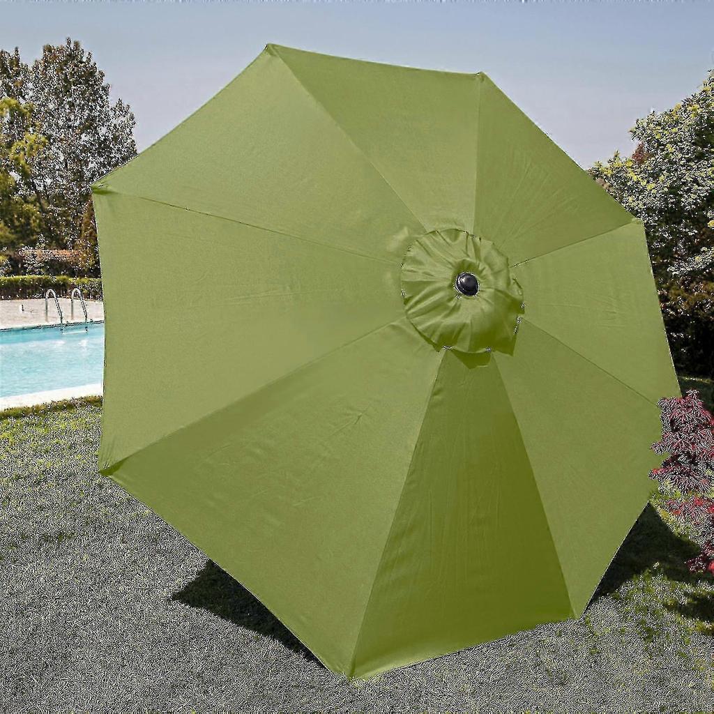 Replacement Fabric Garden Parasol Top Canopy Cover 6/8x Armrest Umbrella 2025