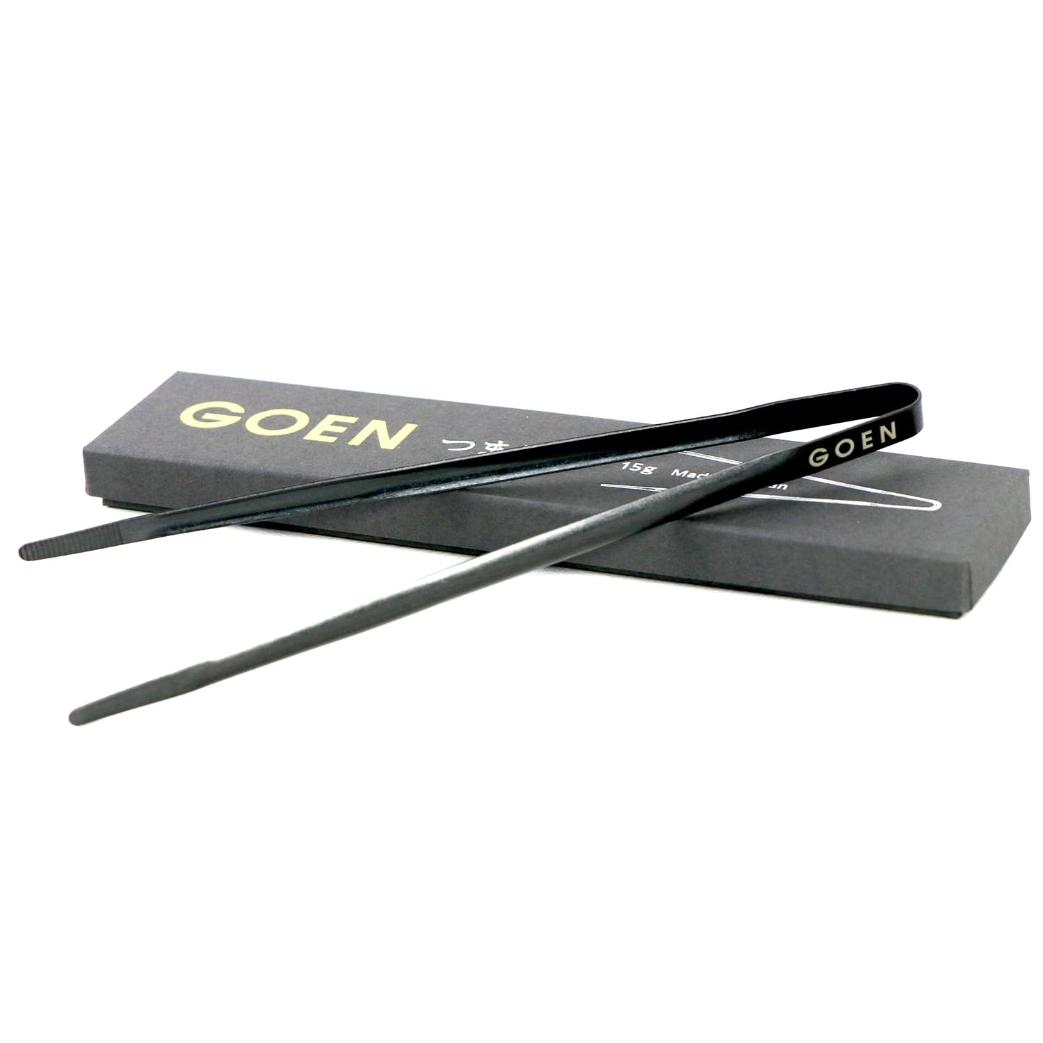 

GOEN Tsumamin Tongs, Ultra-Lightweight, Special Stainless Steel, 15g, 17cm, Made in Japan, Tsubame-Sanjo, Perfect for Camping, Barbecues, and BBQs