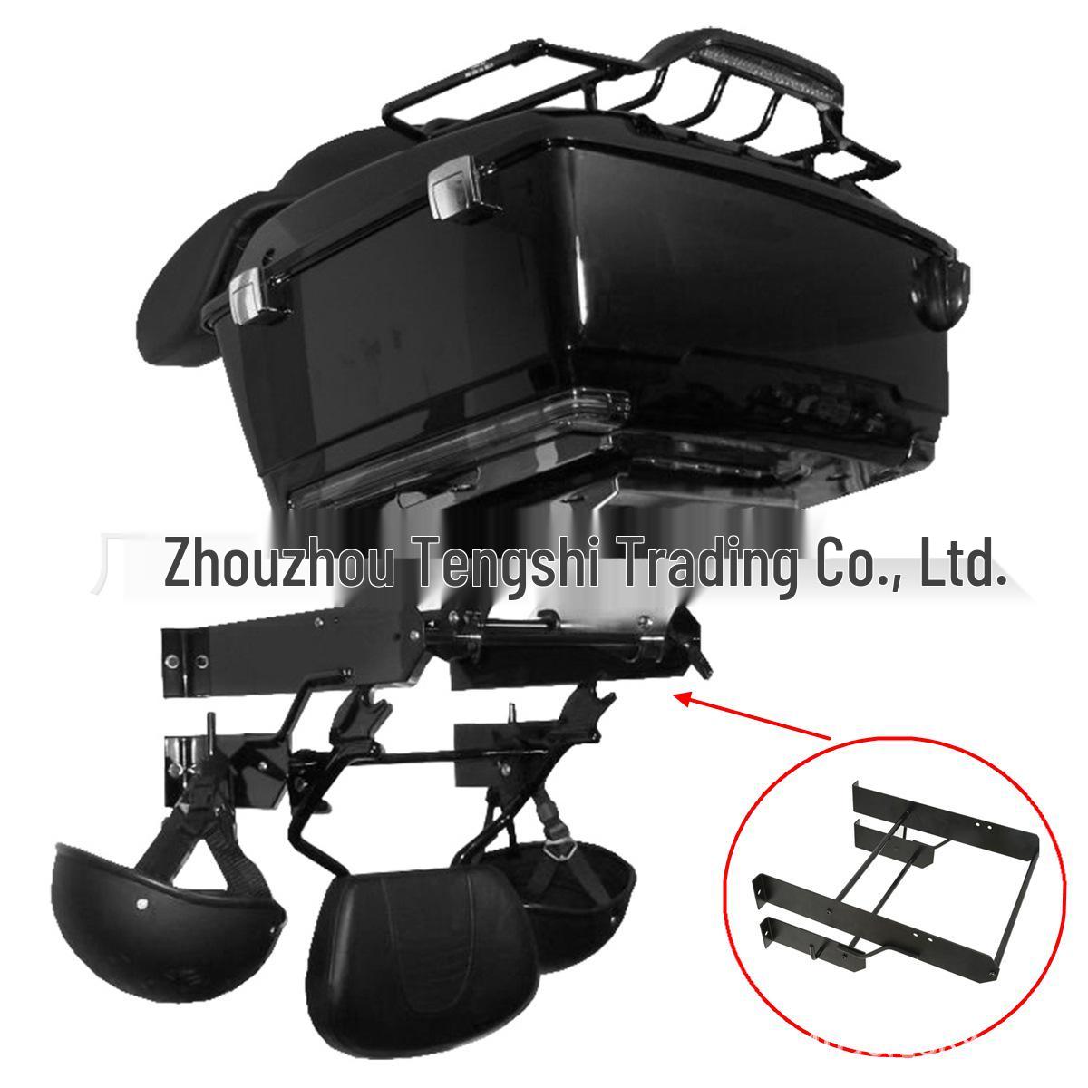 

Задний багажник серии Voyager для мотоциклов Harley Metal чёрный